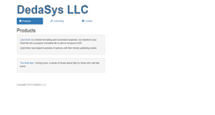 Desktop Screenshot of dedasys.com