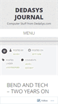 Mobile Screenshot of journal.dedasys.com